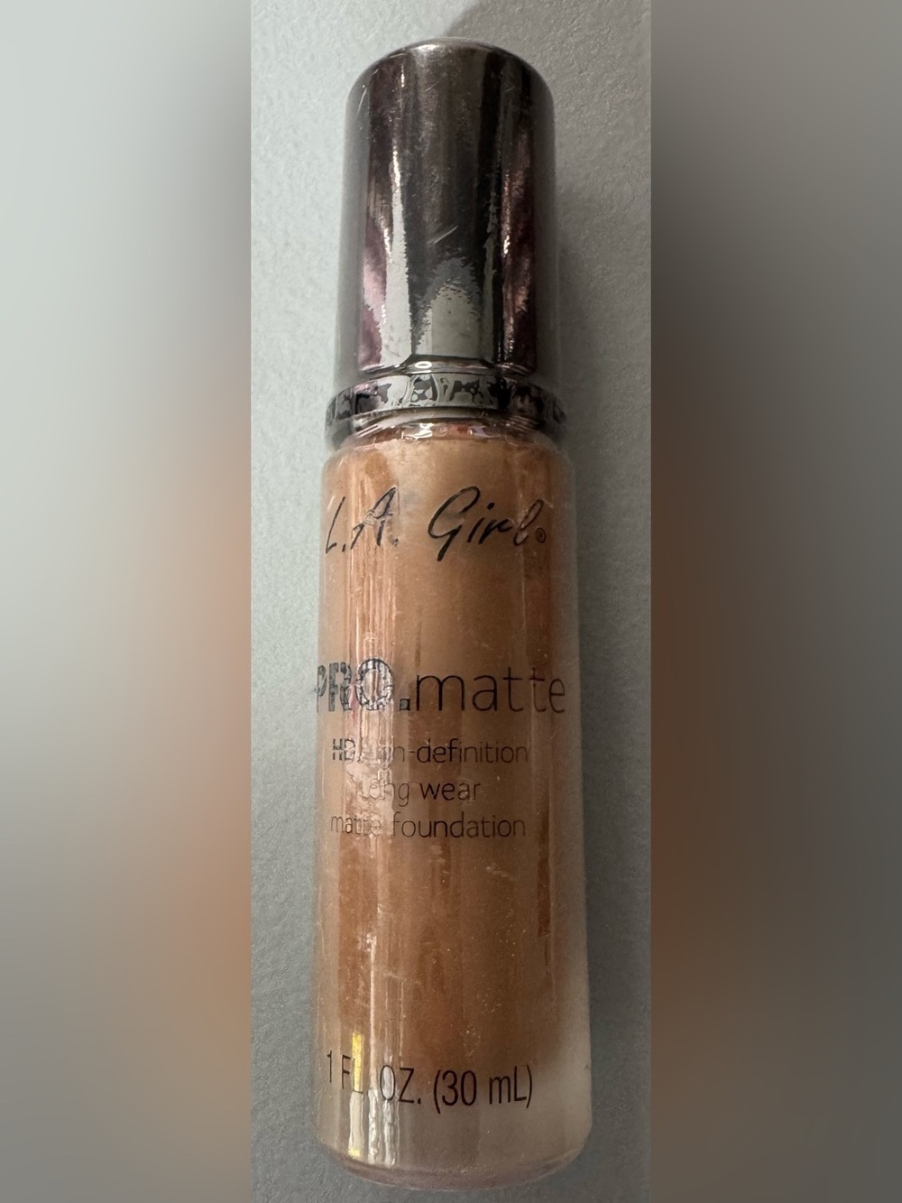 LA Girl Pro Matte Liquid high definition Foundation creamy cocoa Warm Tan Shade